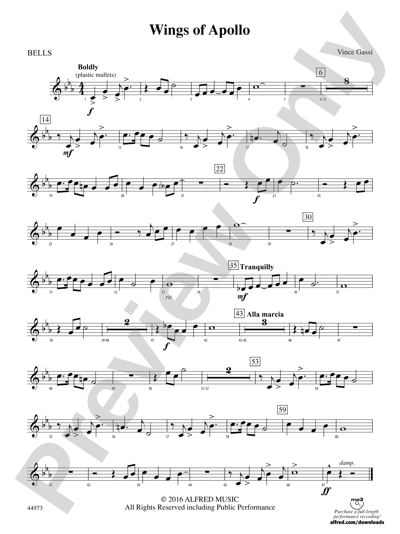 Wings of Apollo: Bells