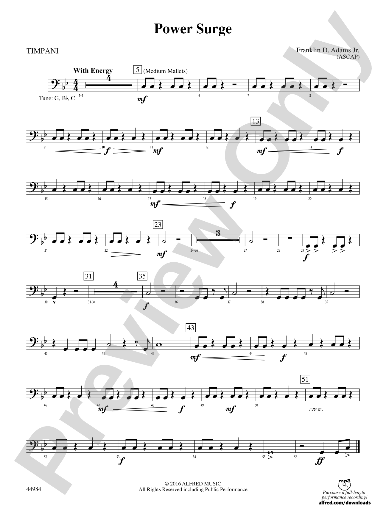 Power Surge: Timpani