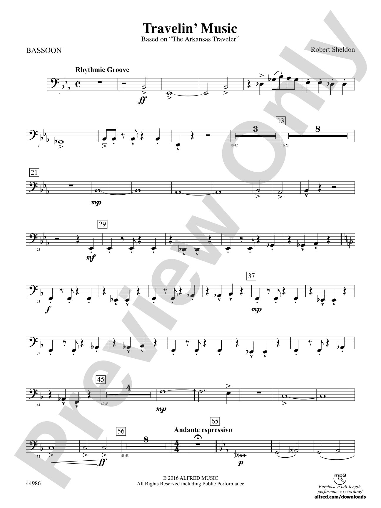Travelin' Music: Bassoon