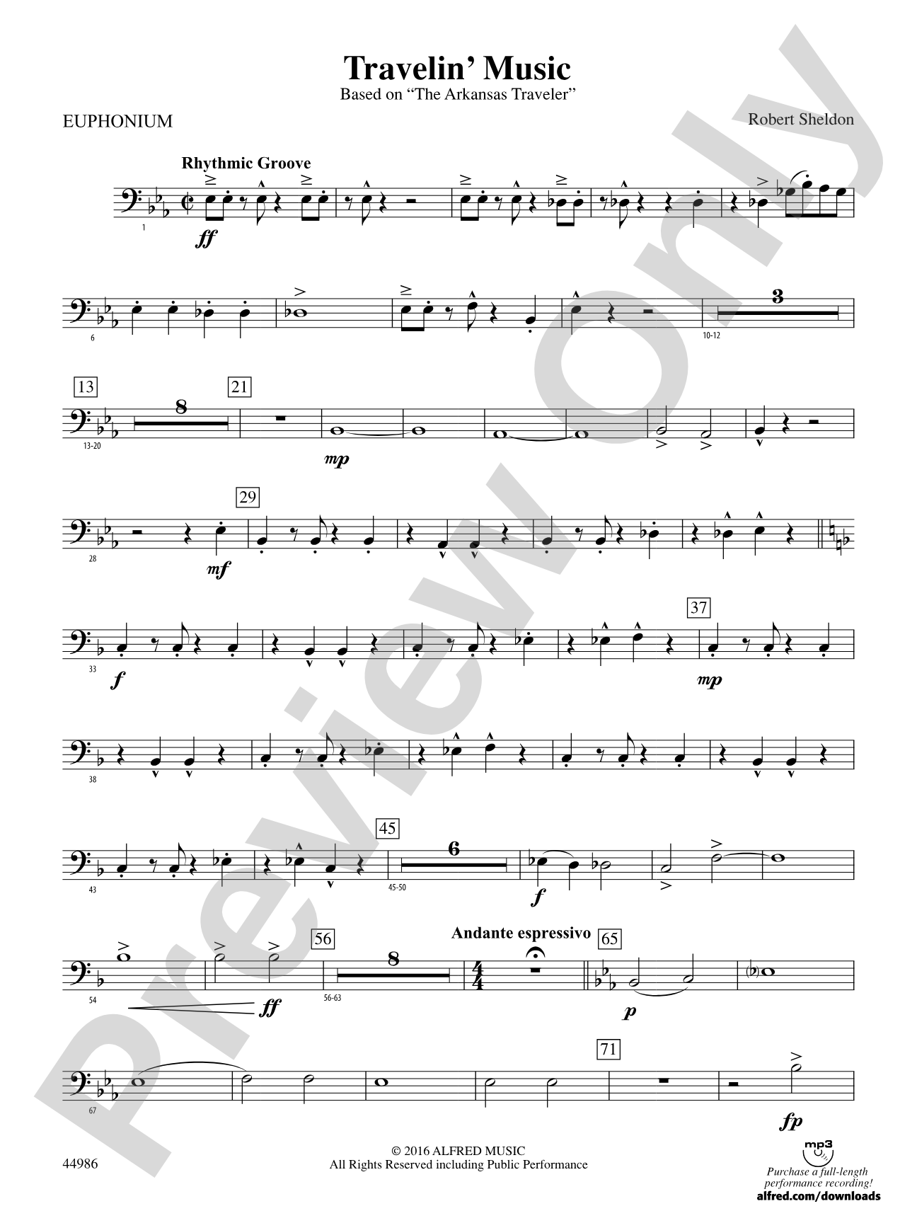 Travelin' Music: Baritone B.C.