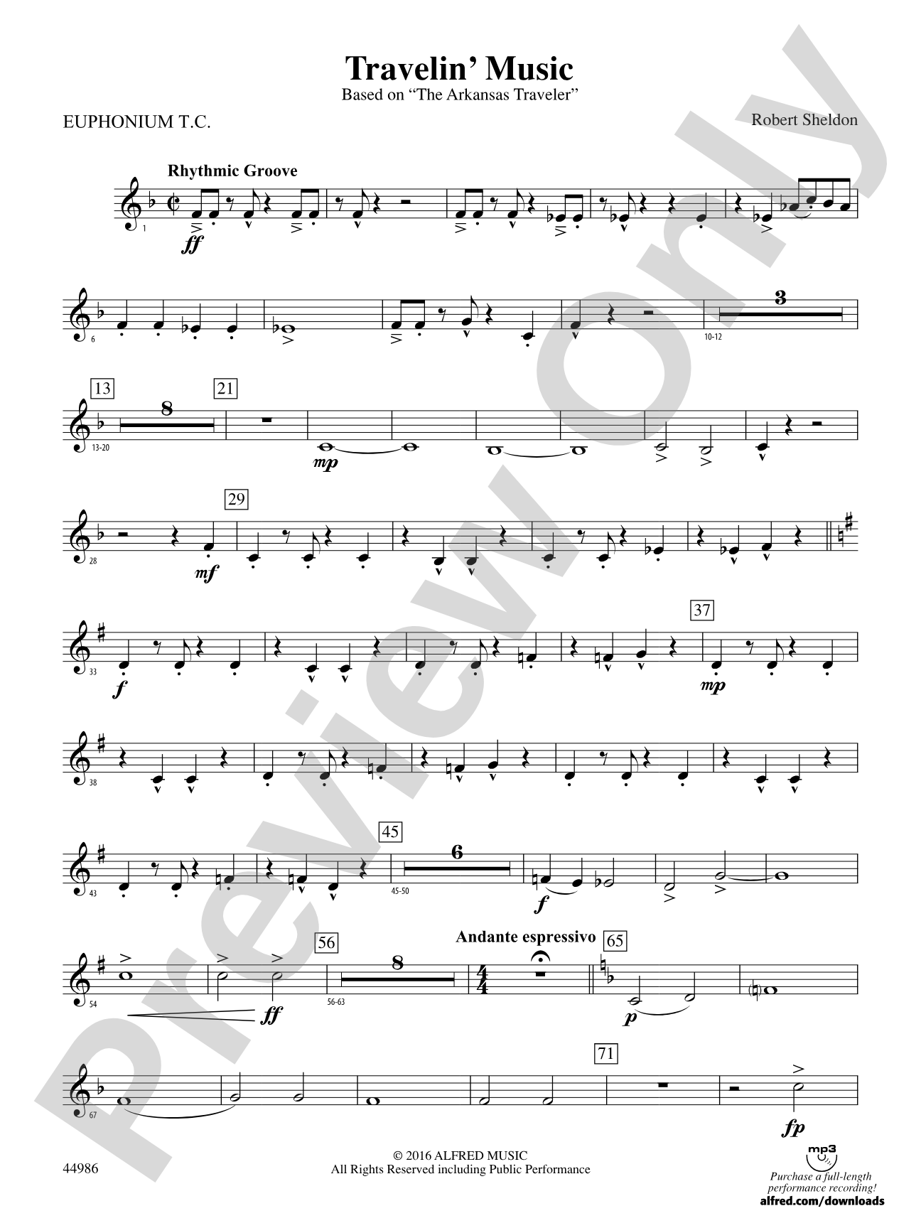 Travelin' Music: Baritone T.C.