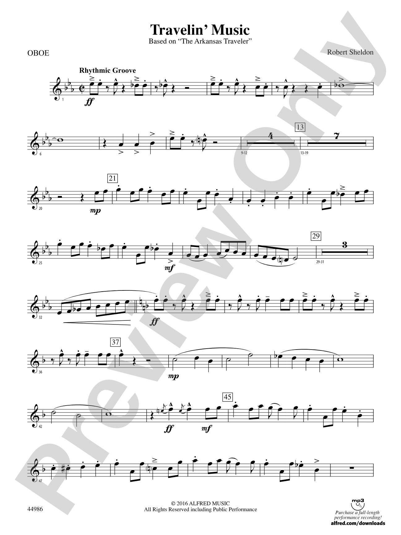 Travelin' Music: Oboe