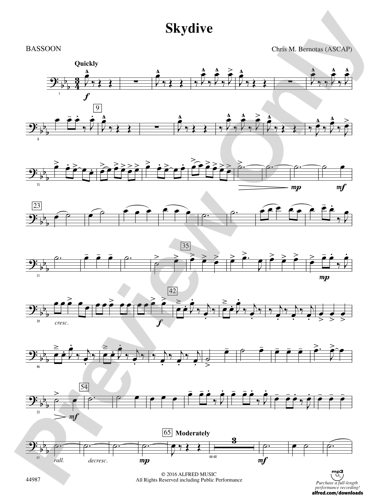 Skydive: Bassoon