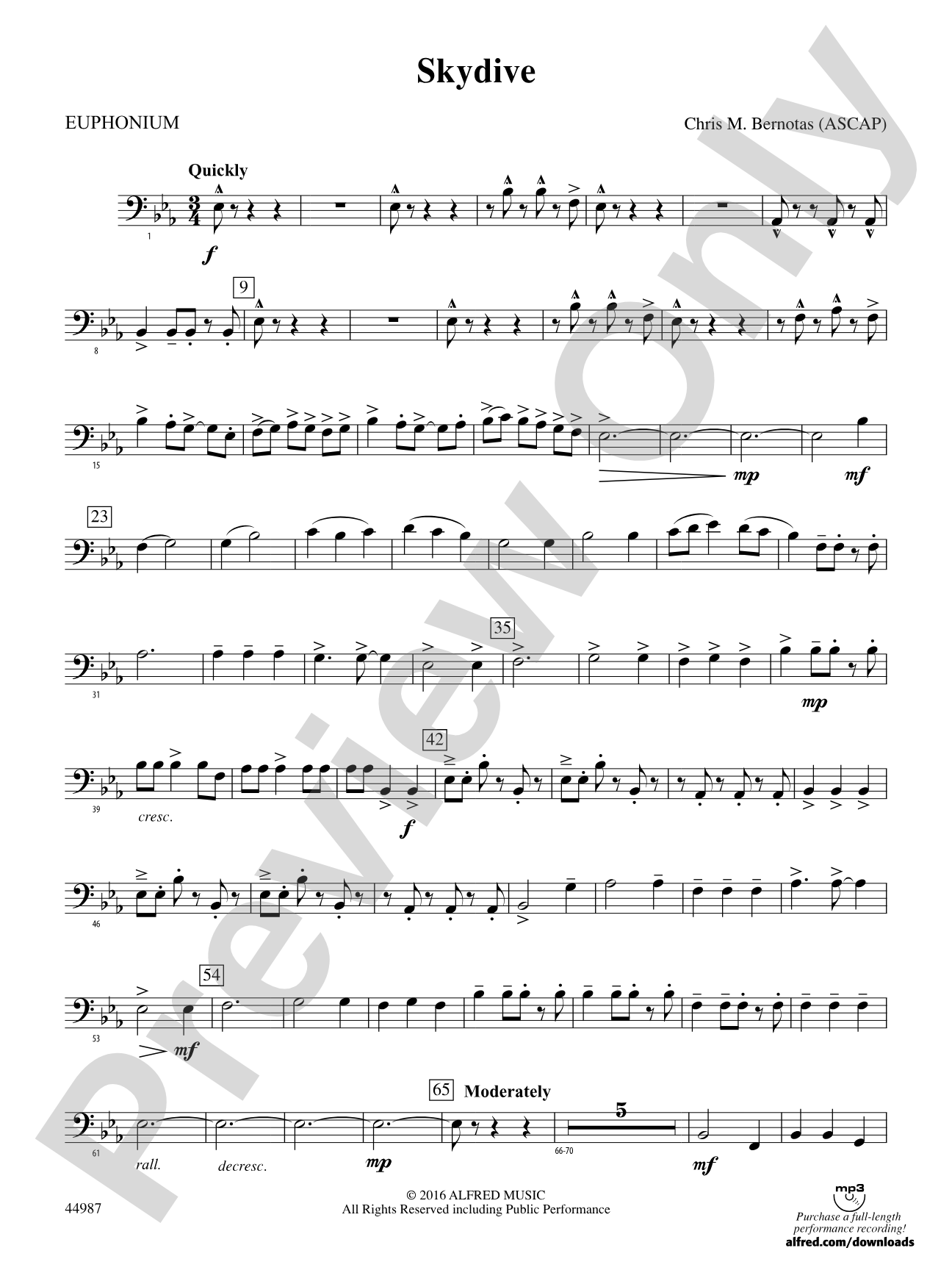 Skydive: Baritone B.C.