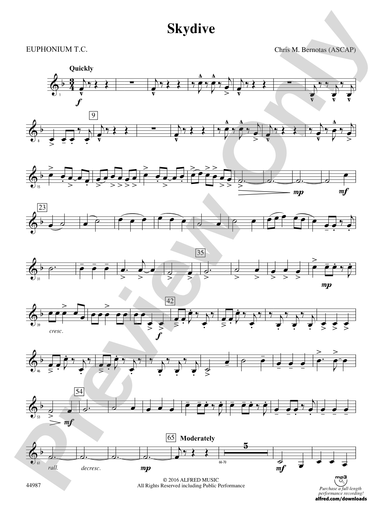 Skydive: Baritone T.C.