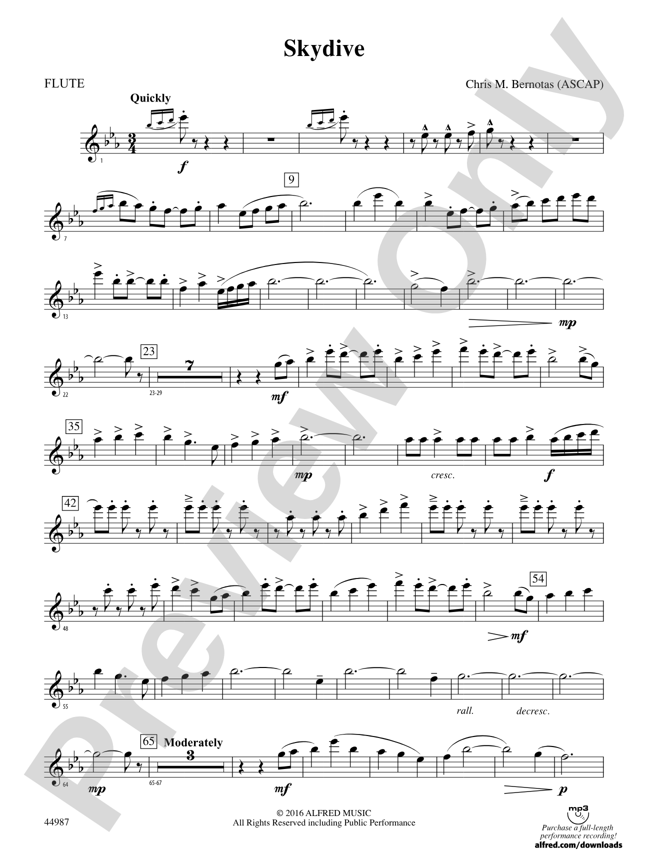 Skydive: Flute