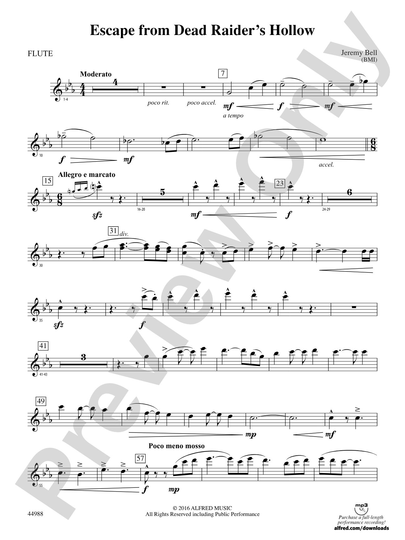 Escape from Dead Raider's Hollow: Flute