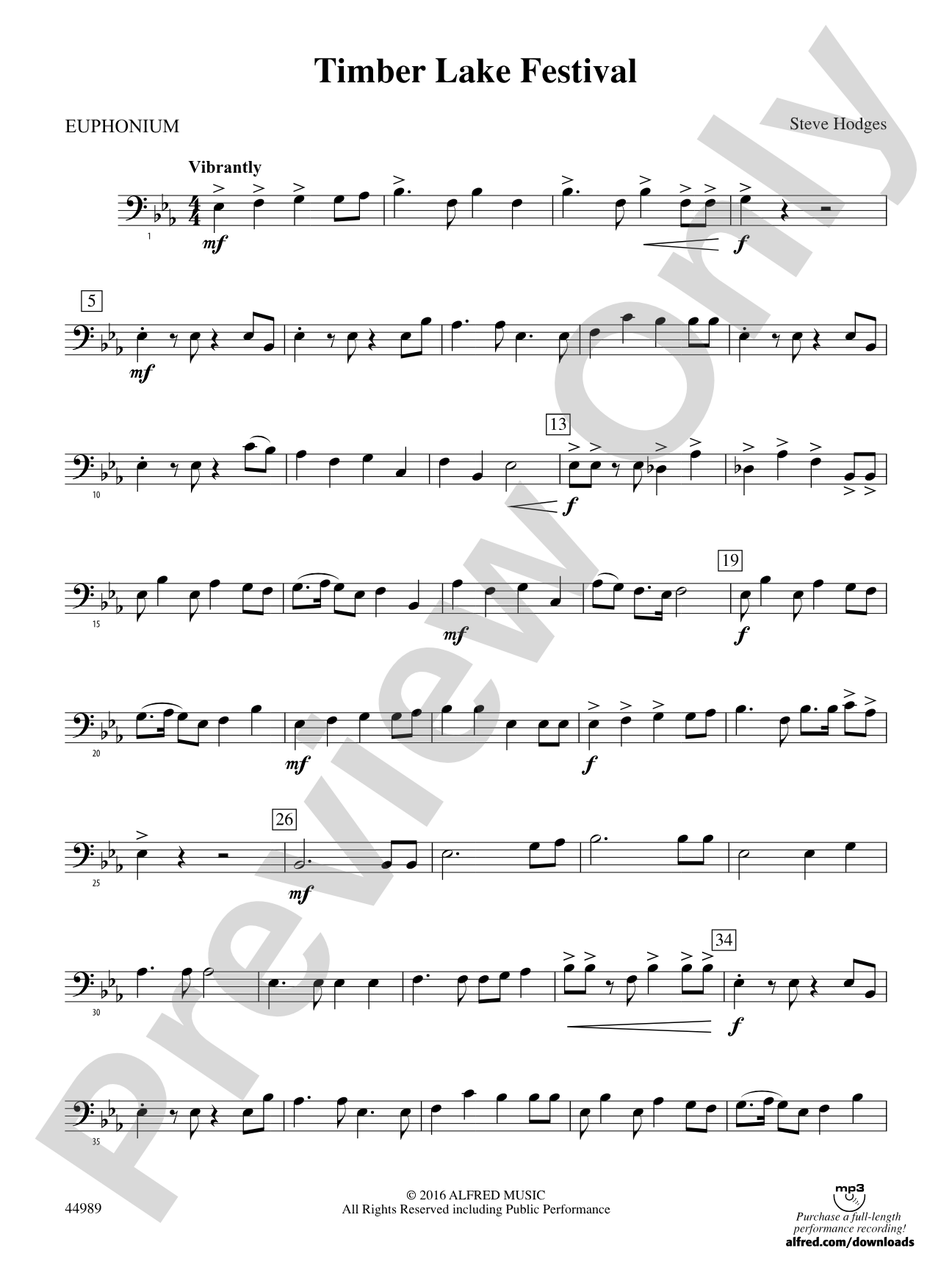 Timber Lake Festival: Baritone B.C.