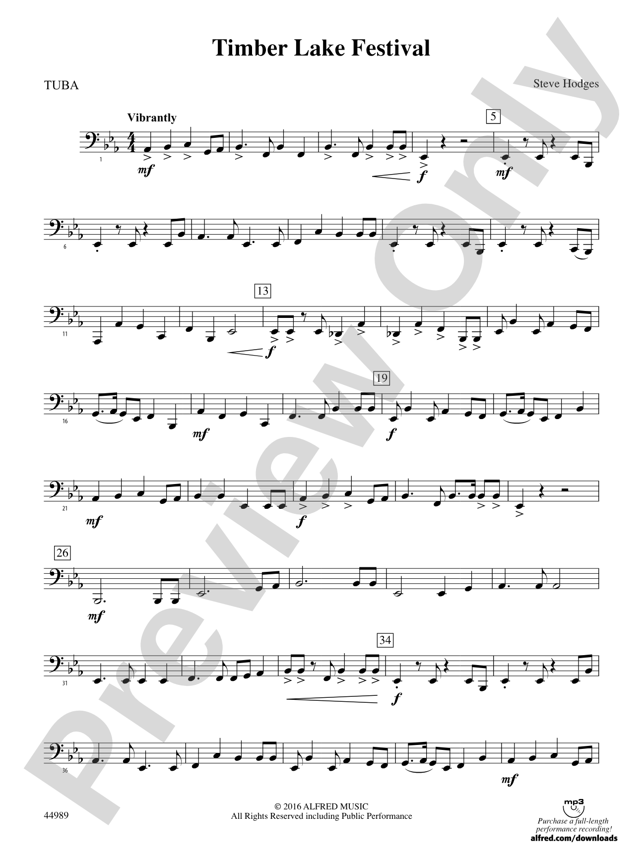 Timber Lake Festival: Tuba