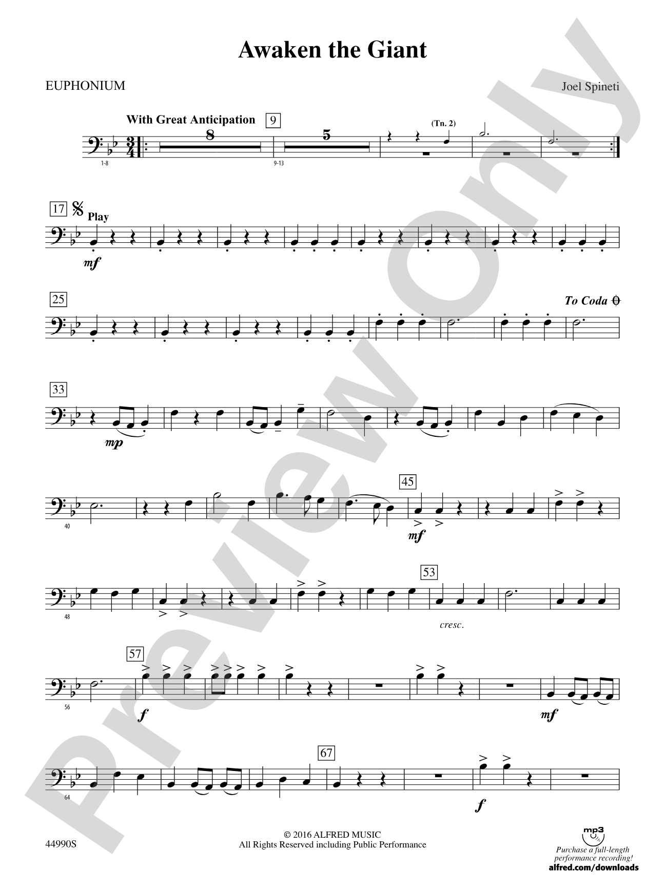 Awaken the Giant: Baritone B.C.