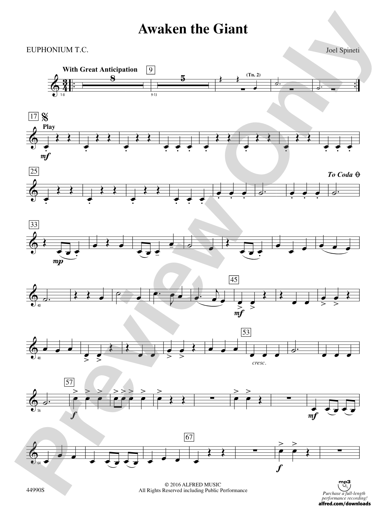 Awaken the Giant: Baritone T.C.