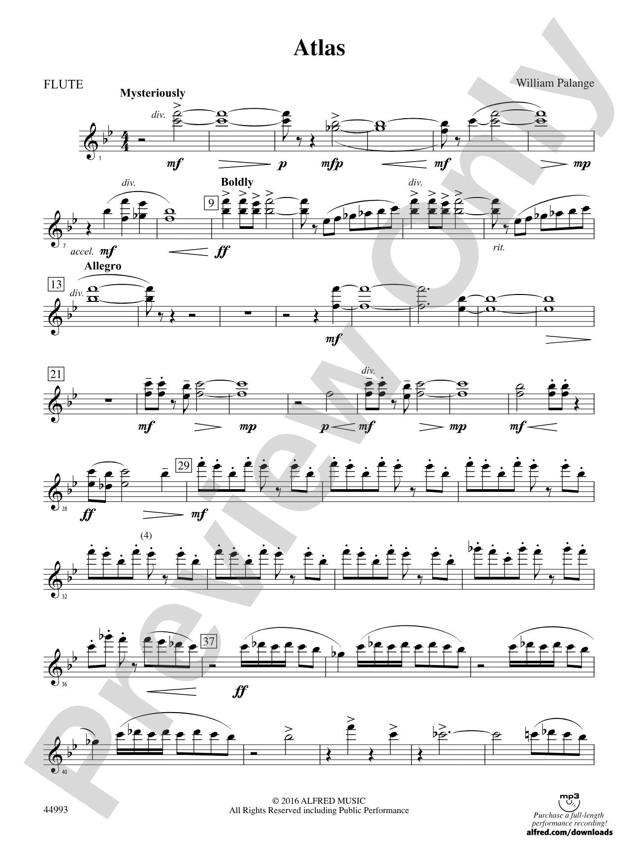 Atlas: Flute