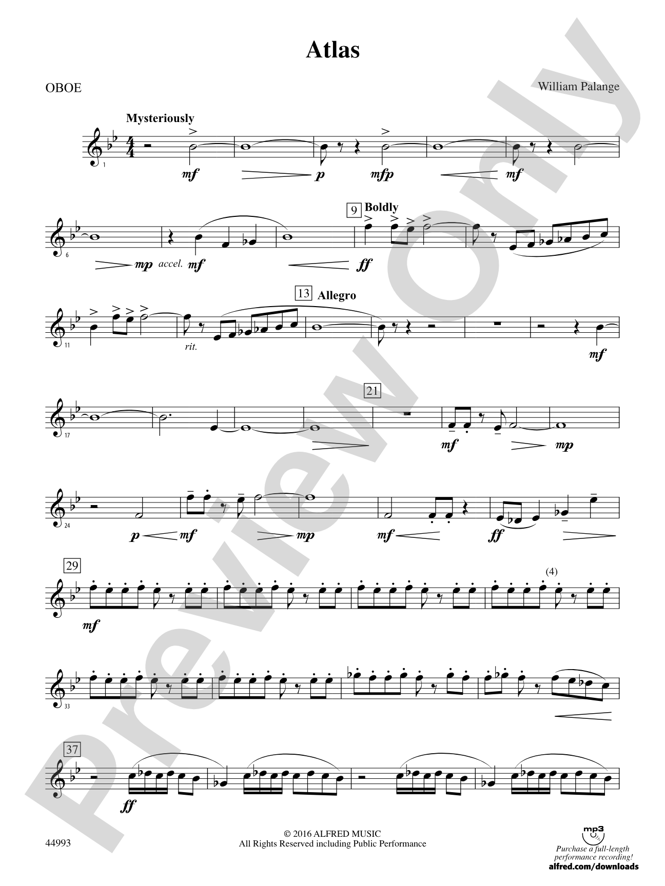 Atlas: Oboe
