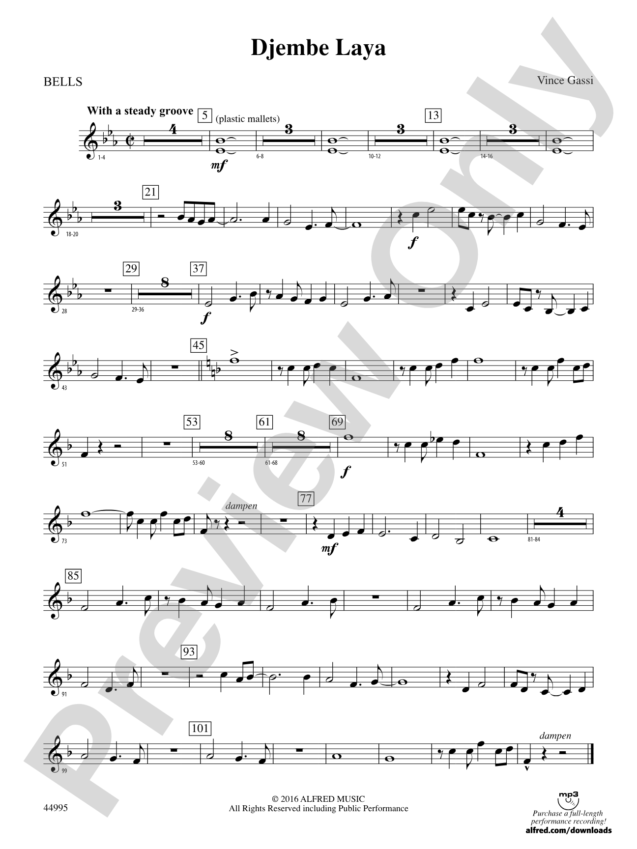Djembe Laya: Bells