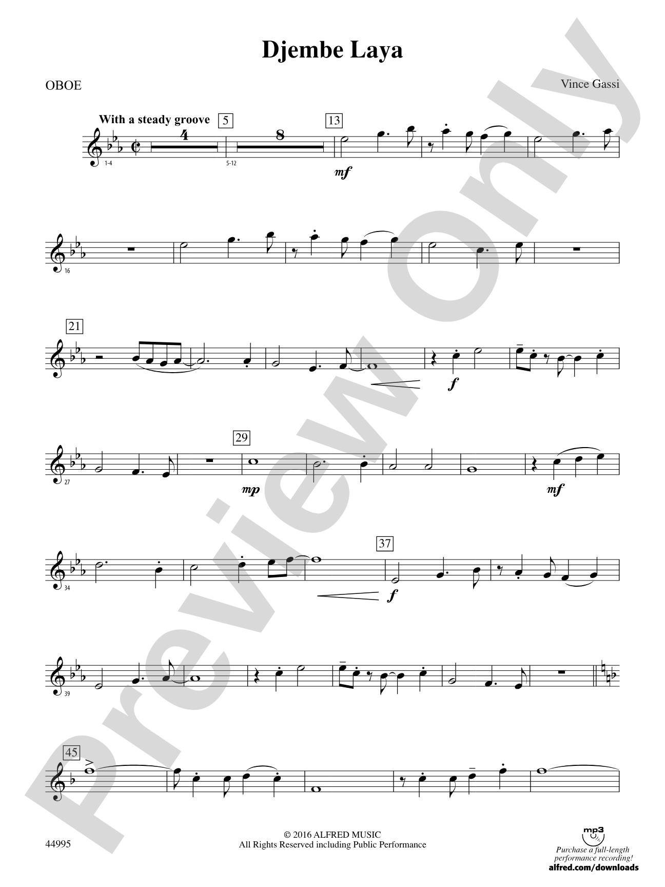 Djembe Laya: Oboe