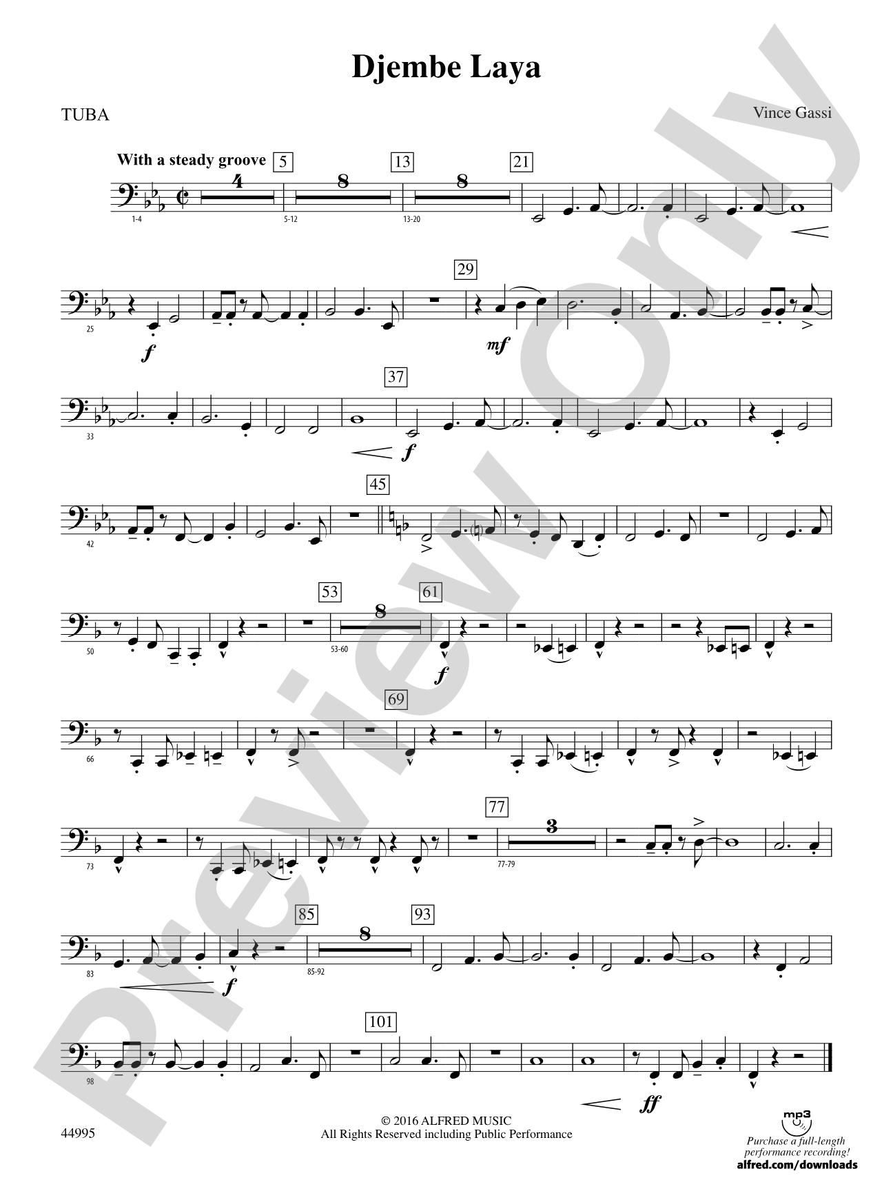 Djembe Laya: Tuba