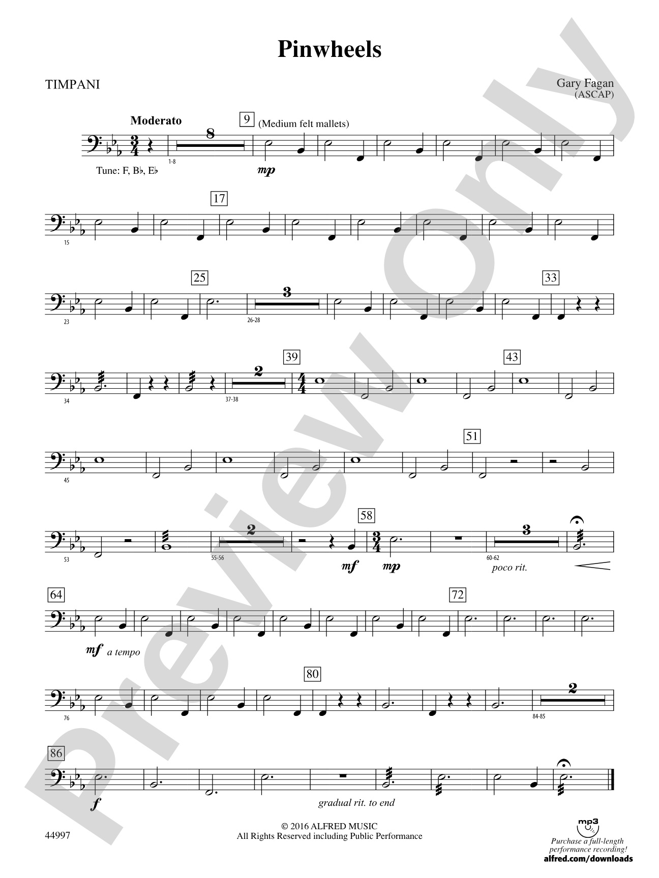 Pinwheels: Timpani