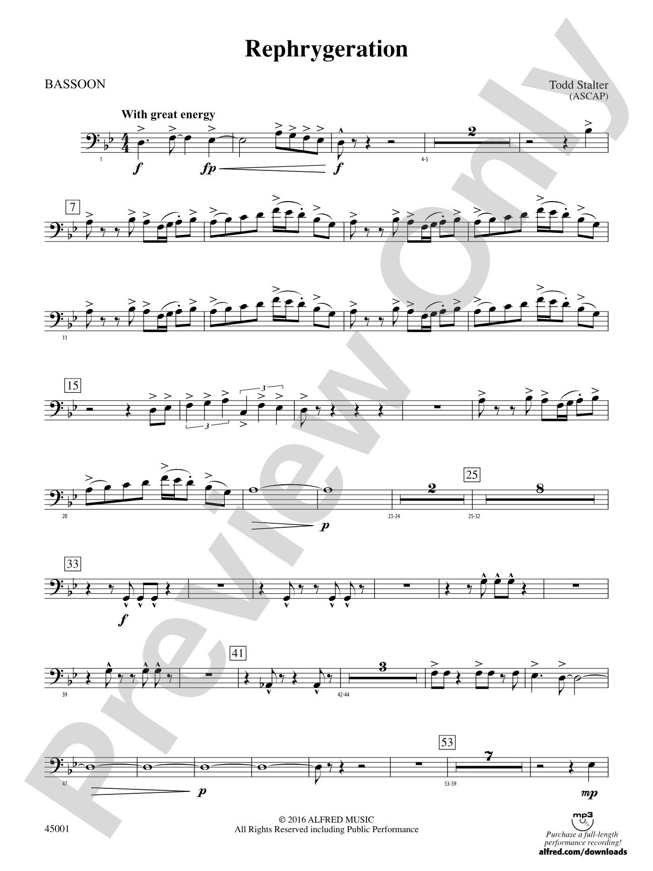 Rephrygeration: Bassoon