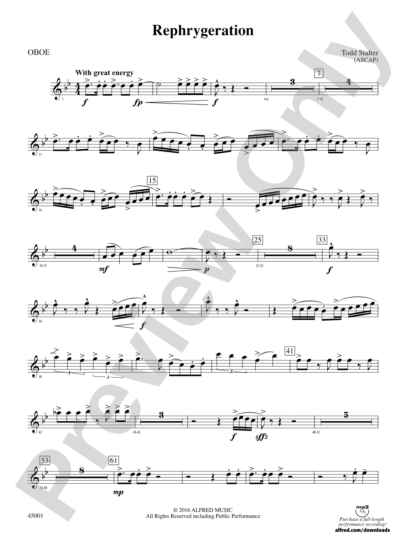Rephrygeration: Oboe