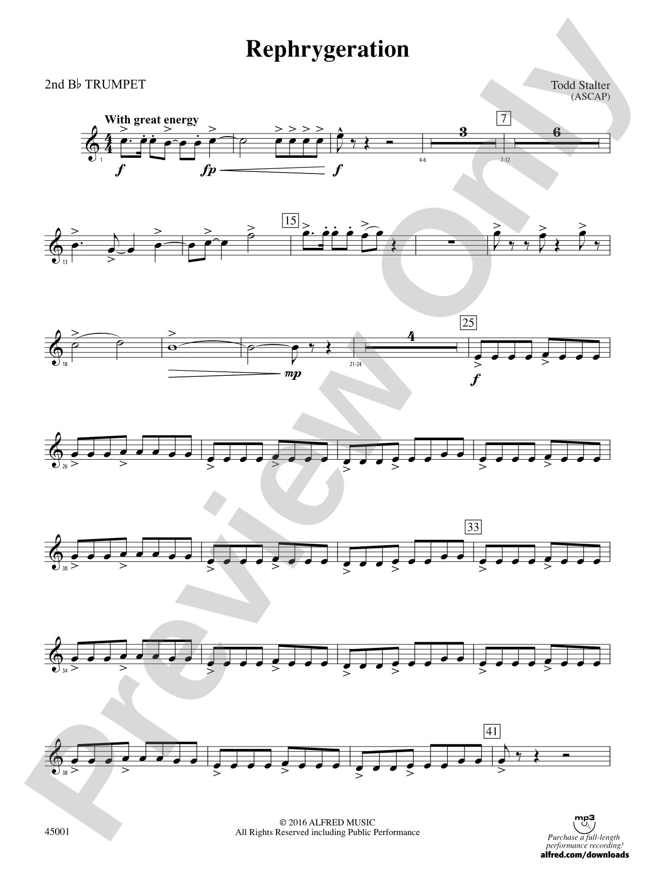 Rephrygeration: 2nd B-flat Trumpet