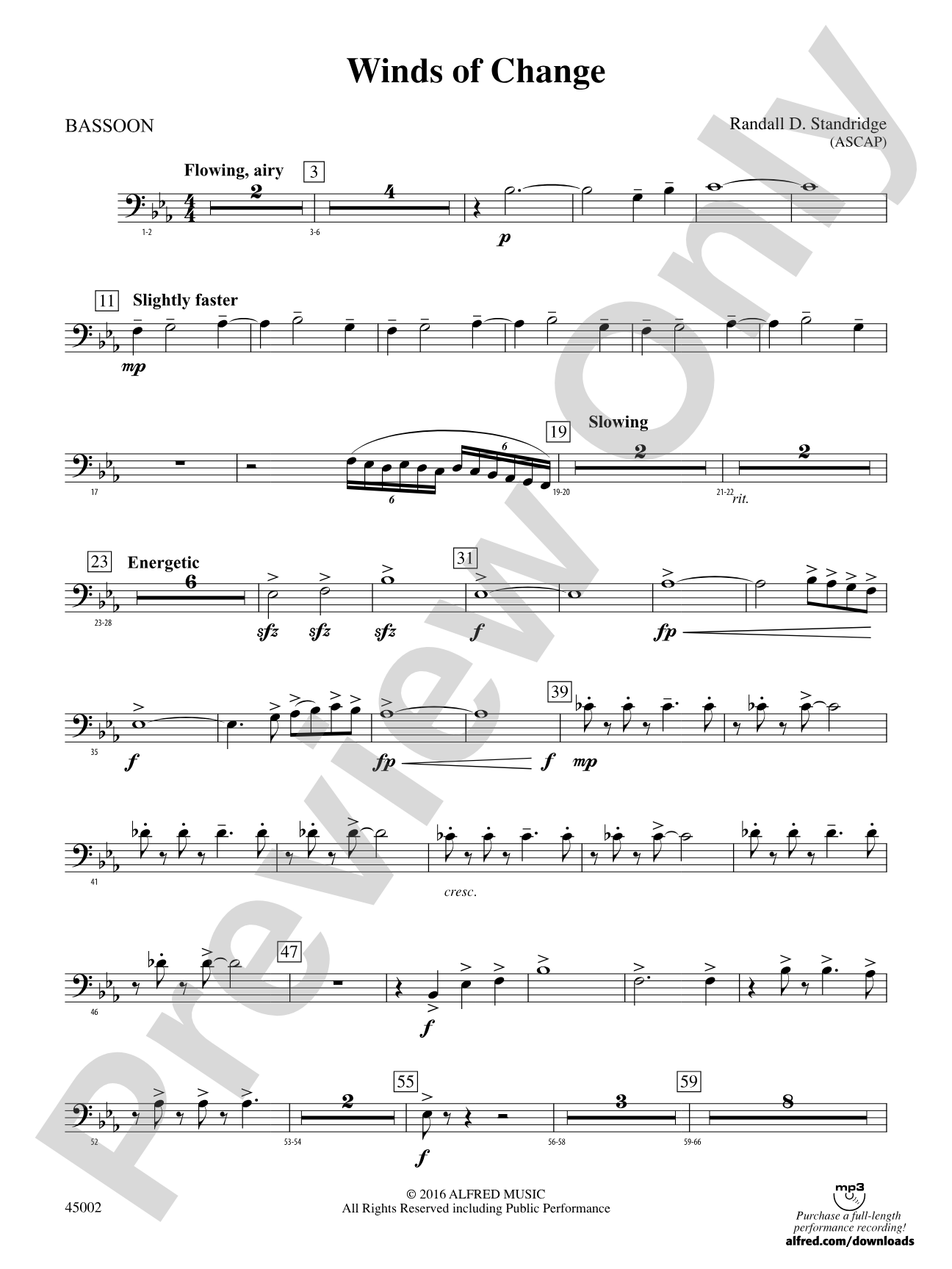 Winds of Change: Bassoon