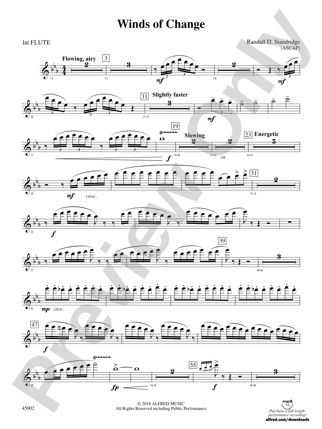 Winds of Change: Flute