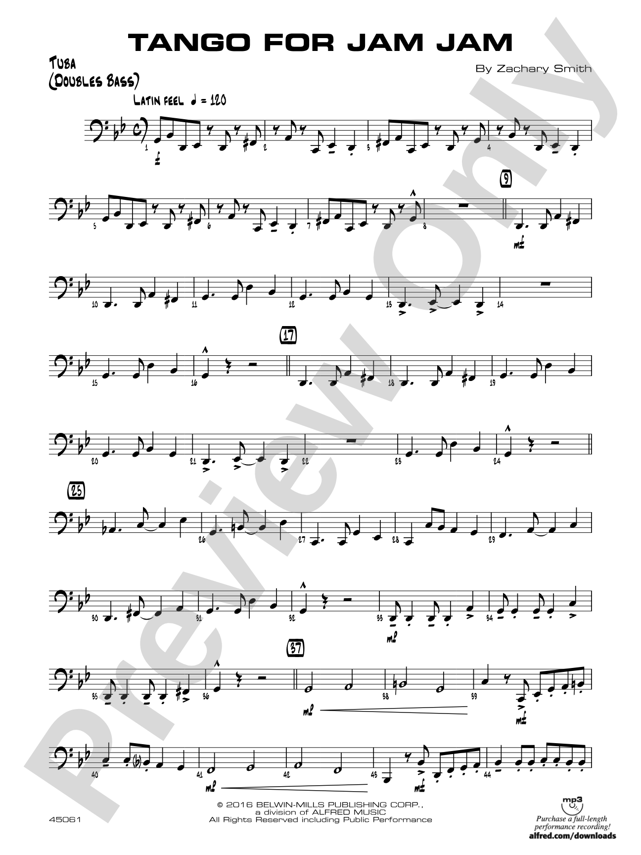 Tango for Jam Jam: Tuba