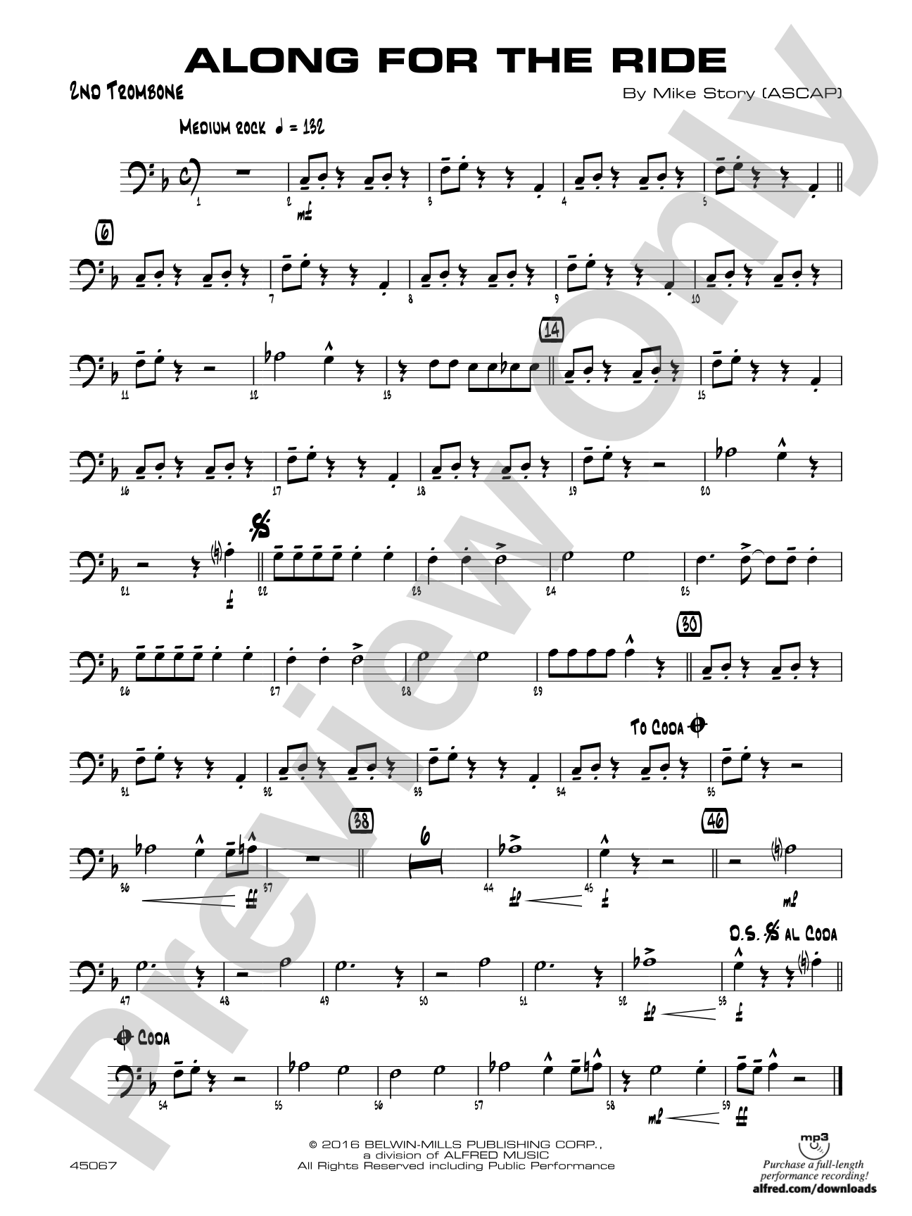 Along for the Ride: 2nd Trombone