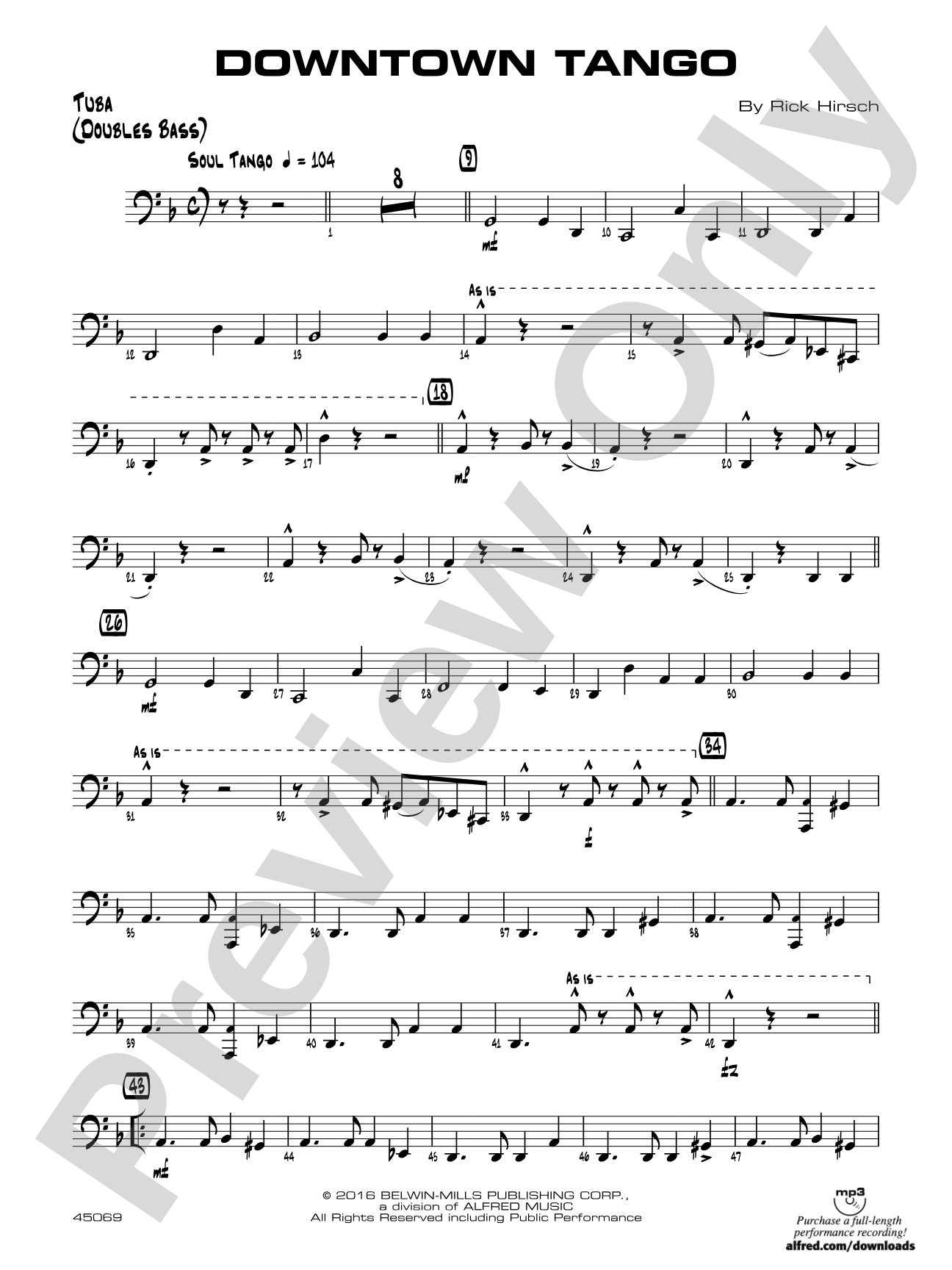 Downtown Tango: Tuba