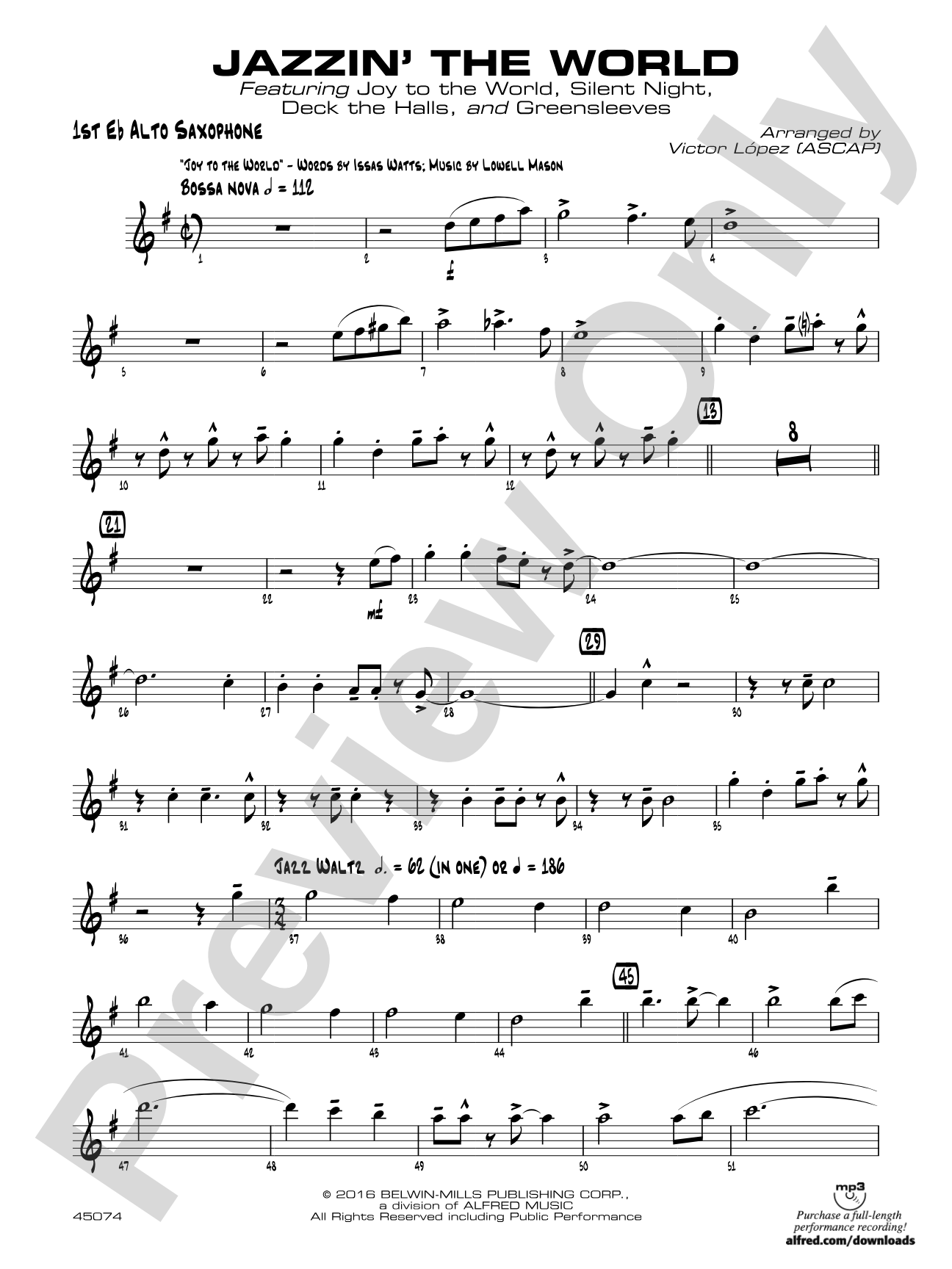 Jazzin' the World: E-flat Alto Saxophone