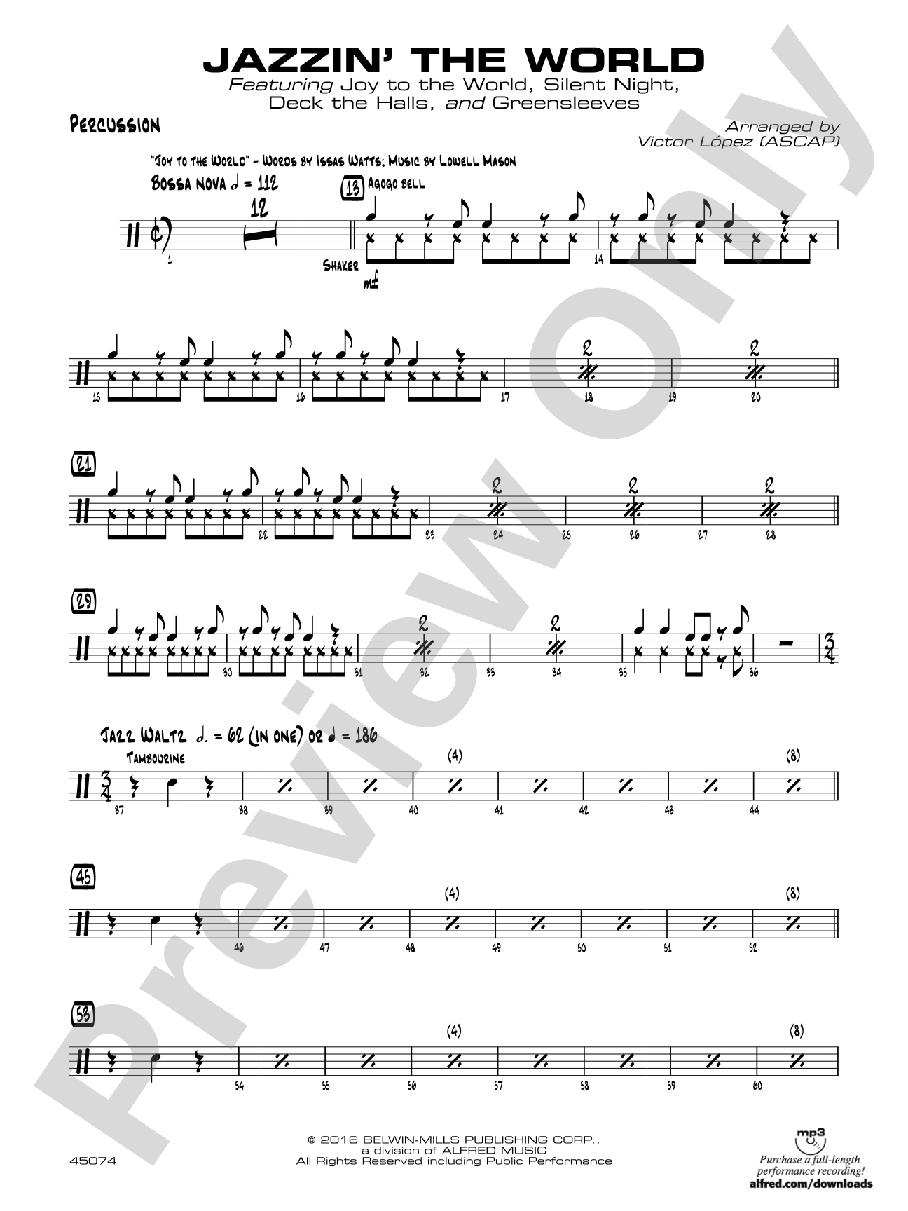 Jazzin' the World: 1st Percussion