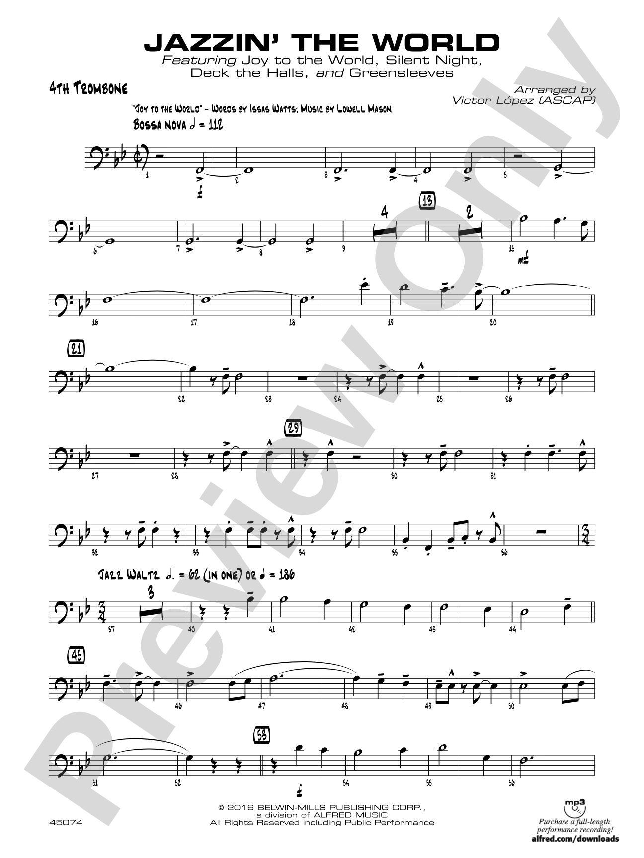 Jazzin' the World: 4th Trombone