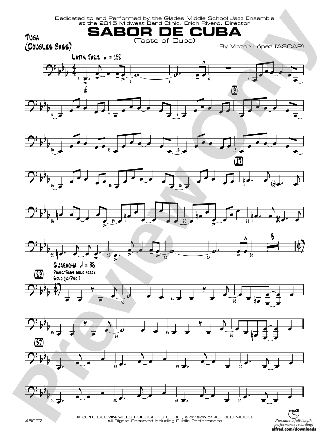 Sabor de Cuba: Tuba