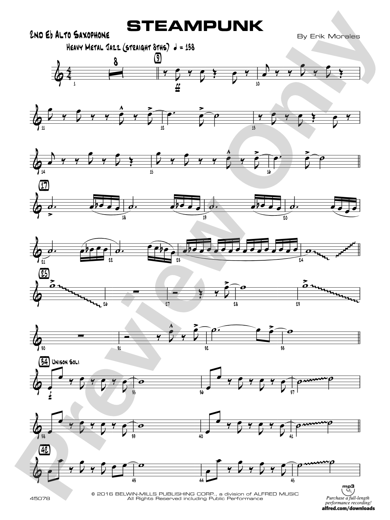 Steampunk: 2nd E-flat Alto Saxophone