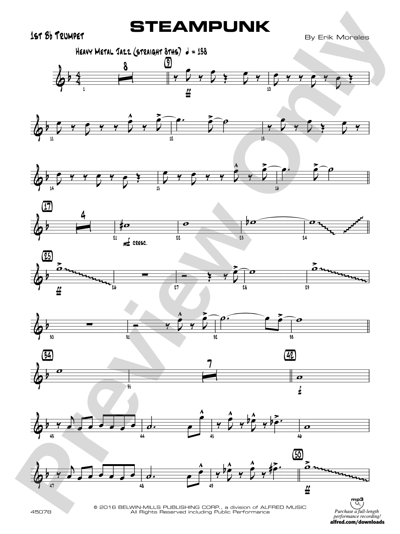 Steampunk: 1st B-flat Trumpet
