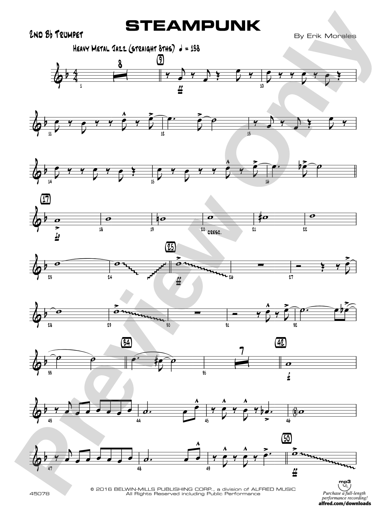 Steampunk: 2nd B-flat Trumpet