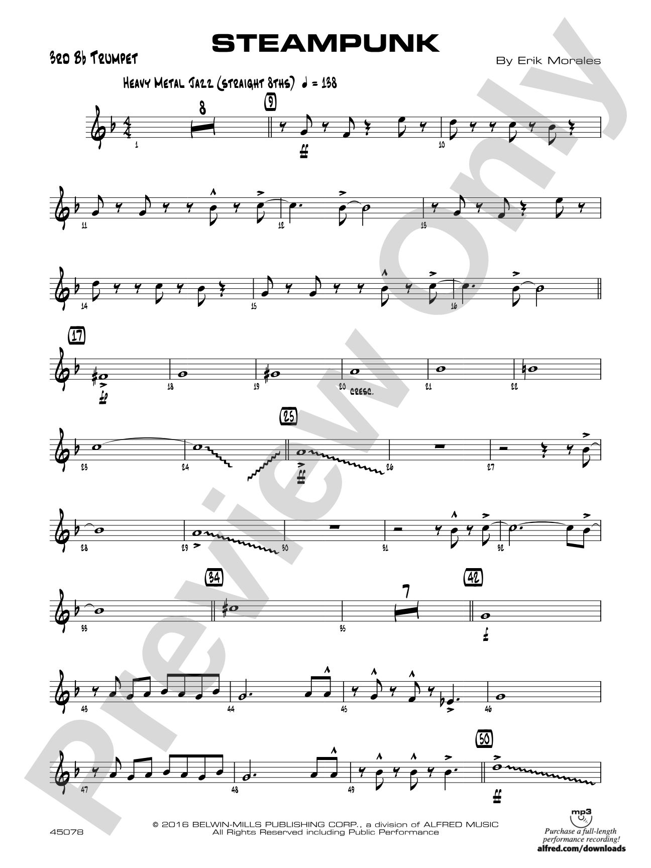 Steampunk: 3rd B-flat Trumpet
