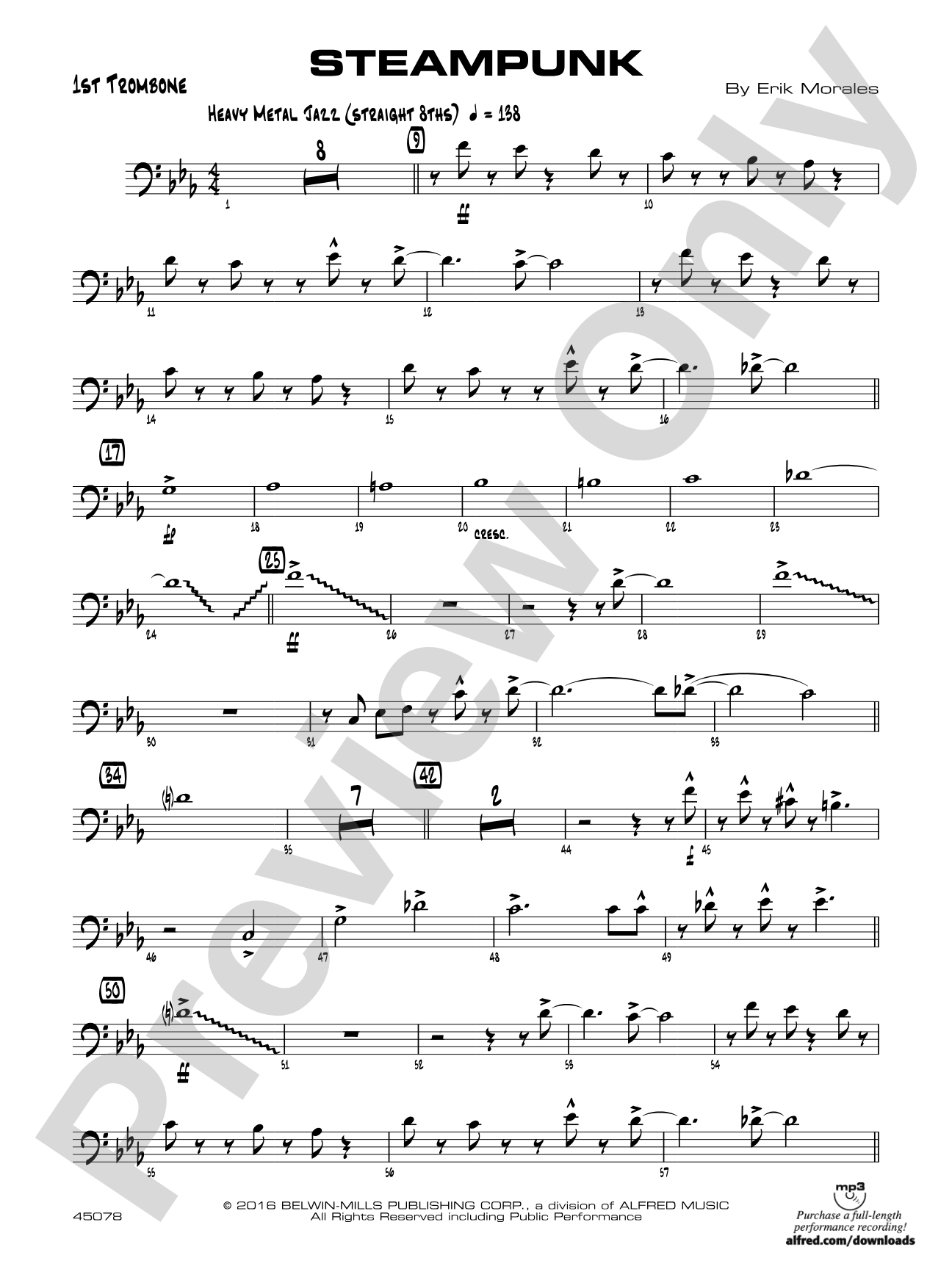 Steampunk: 1st Trombone