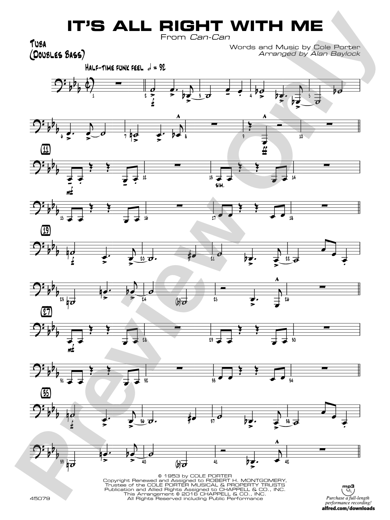 It's All Right with Me: Tuba