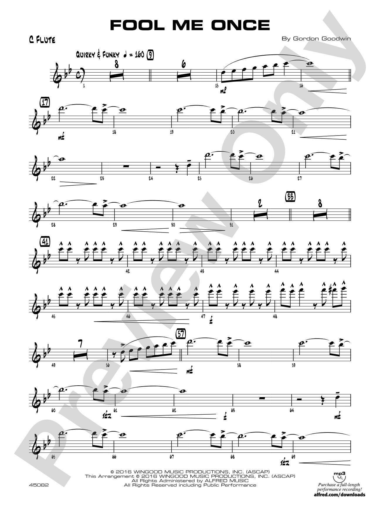 Fool Me Once: Flute