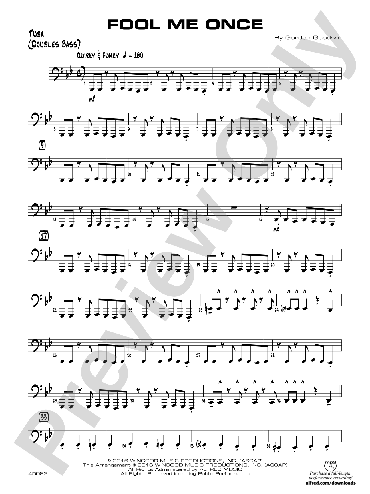 Fool Me Once: Tuba