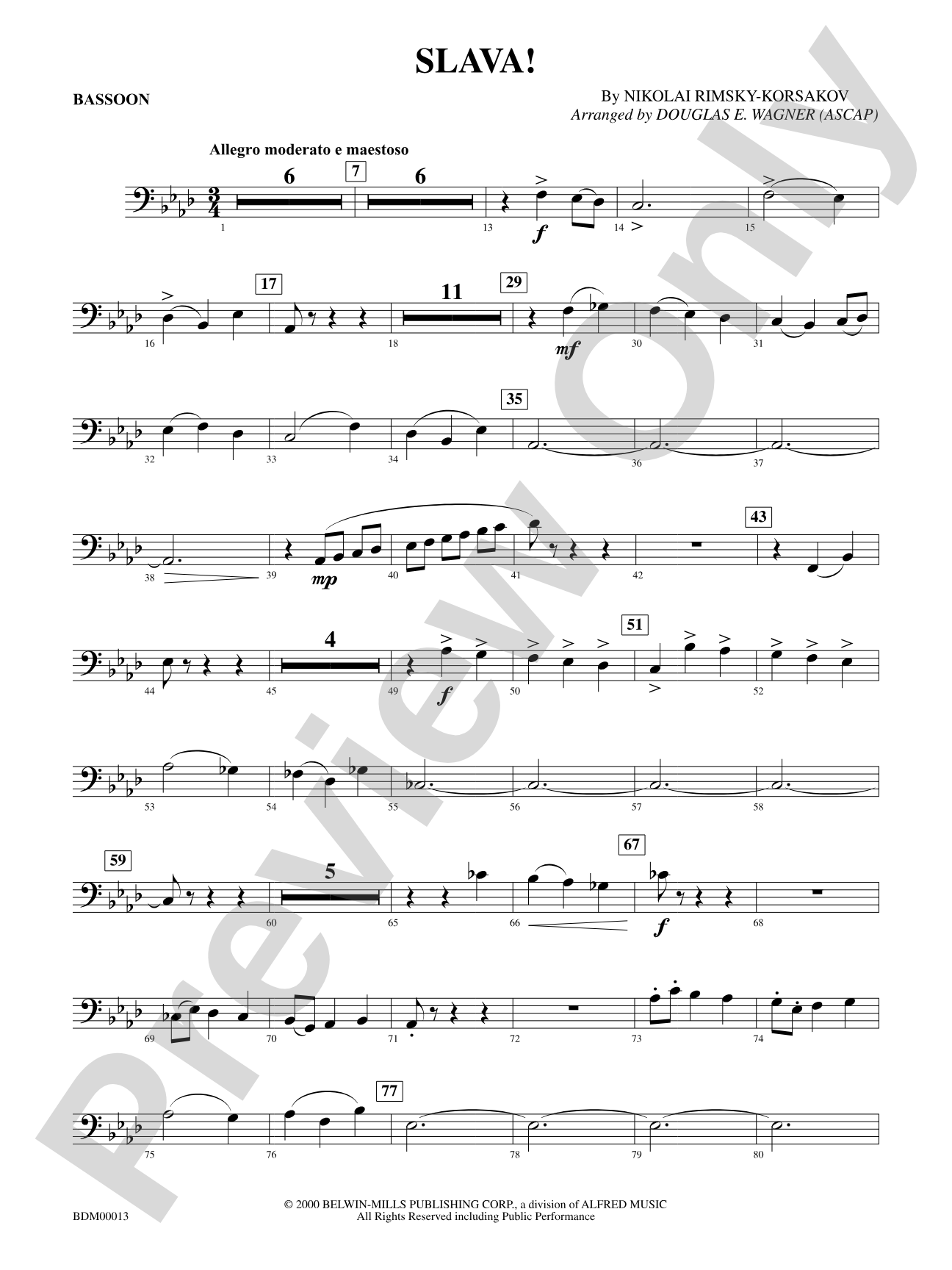 Slava: Bassoon