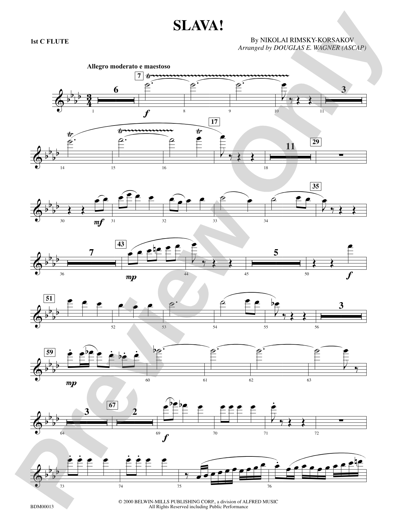 Slava: Flute