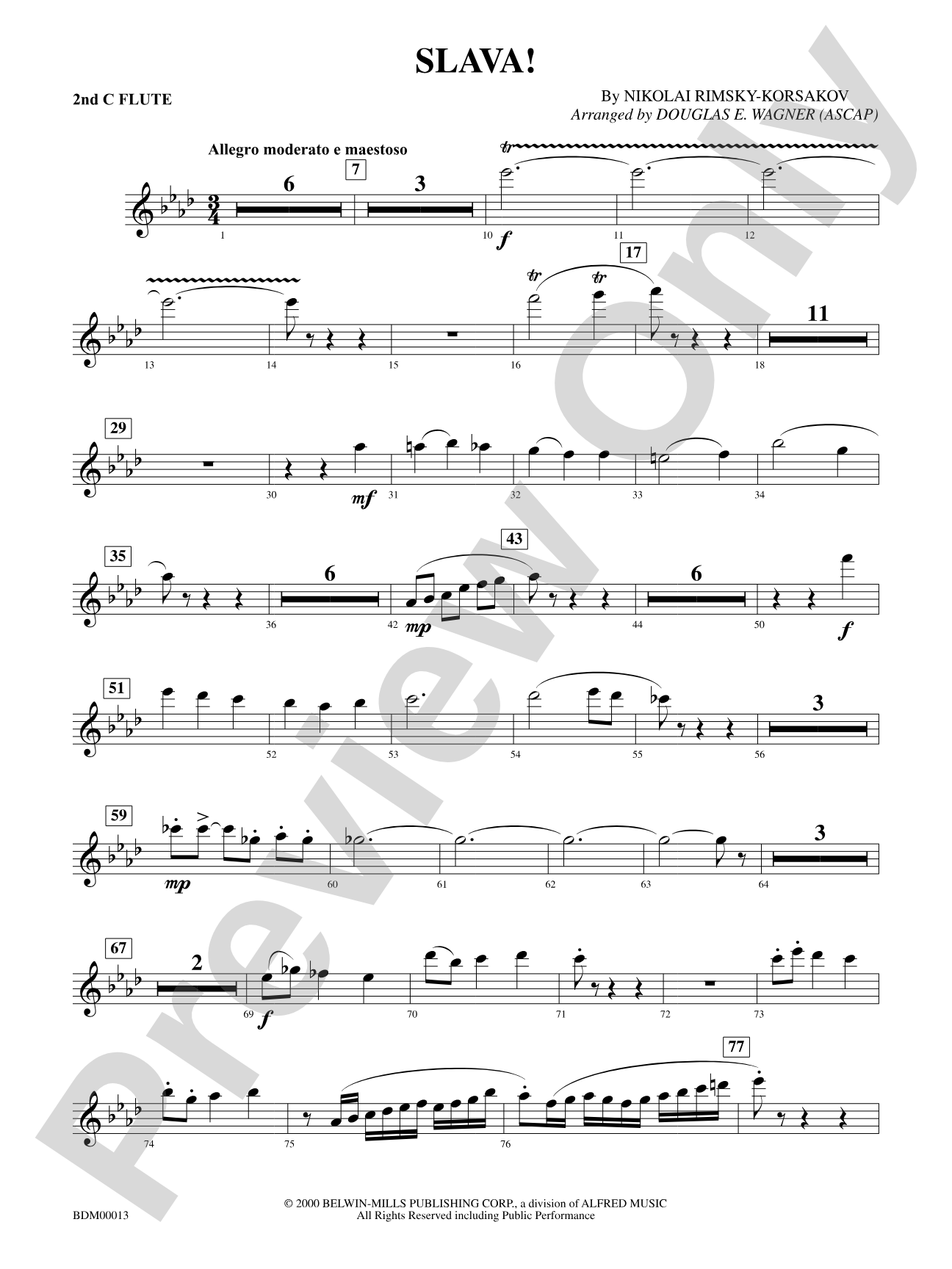 Slava: 2nd Flute