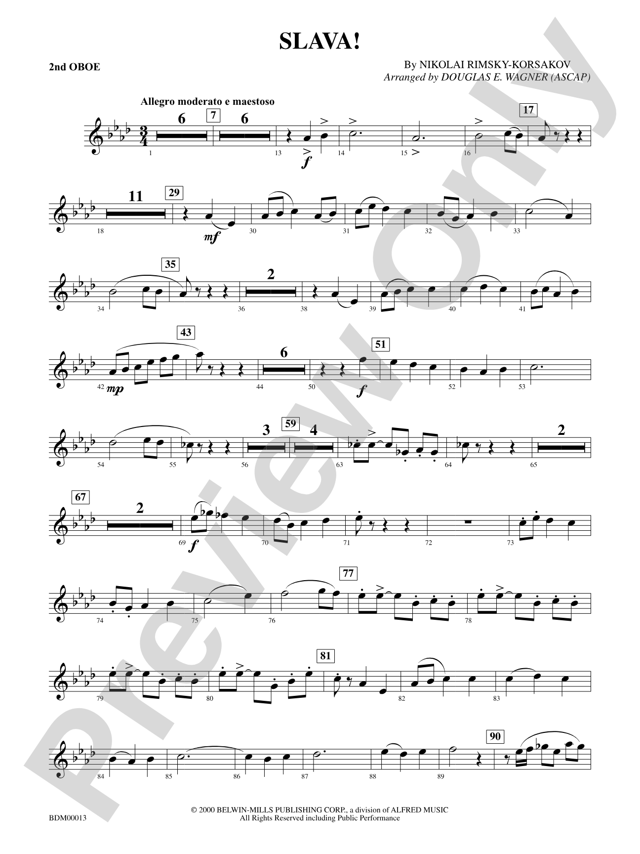Slava: 2nd Oboe
