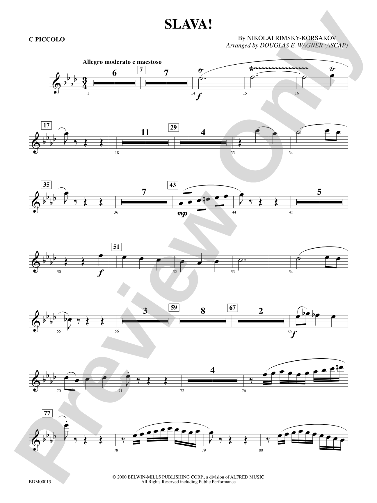 Slava: Piccolo
