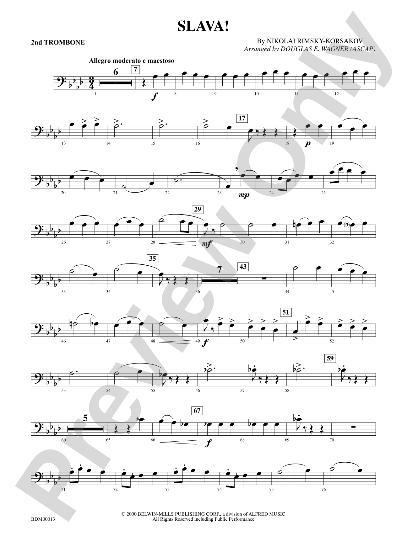 Slava: 2nd Trombone