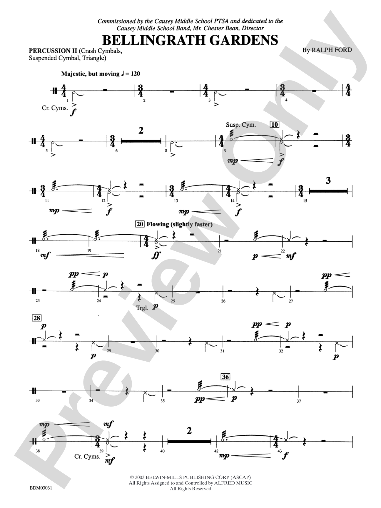 Bellingrath Gardens: 2nd Percussion