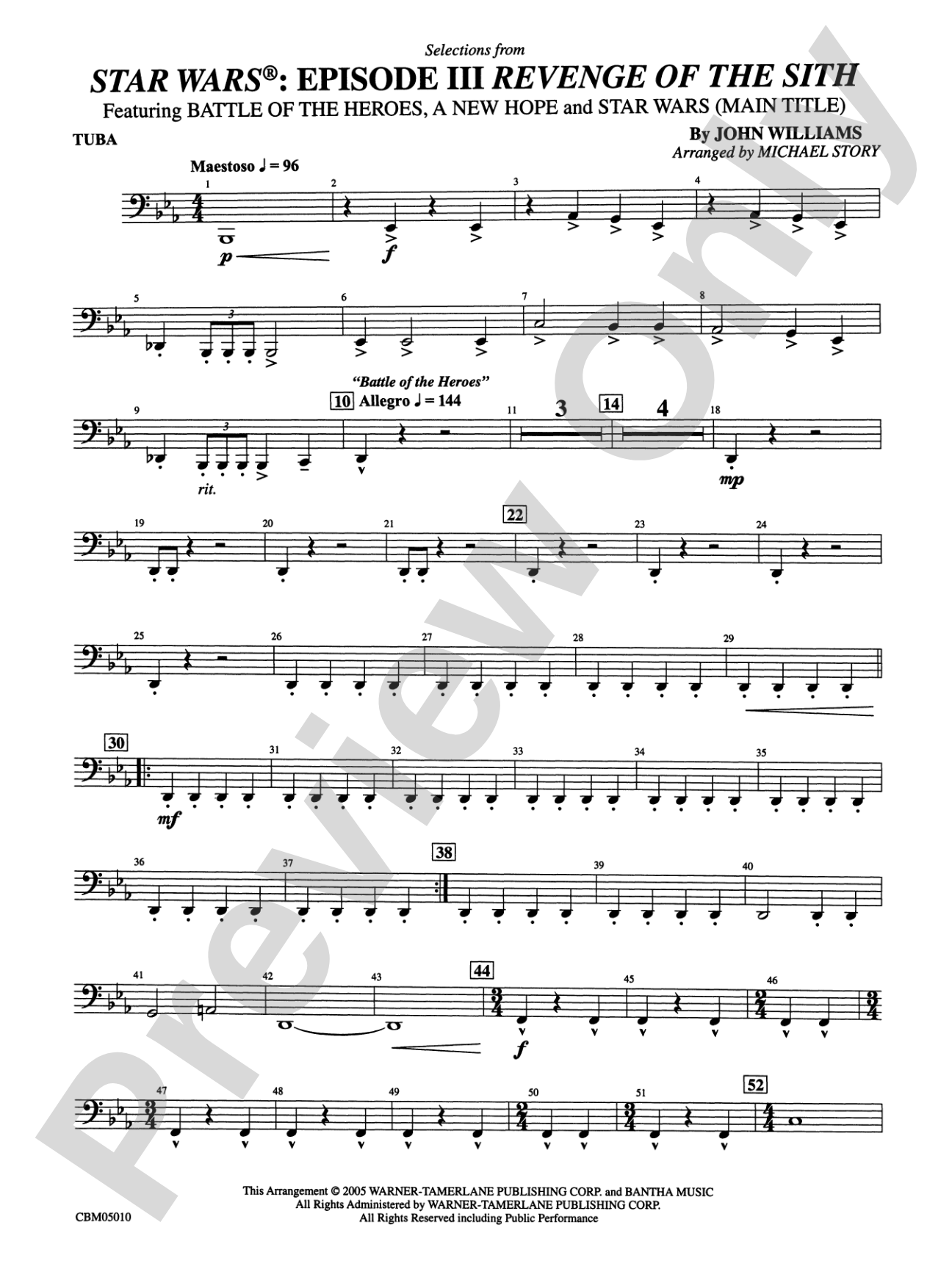 Star Wars®: Episode III Revenge of the Sith: Tuba