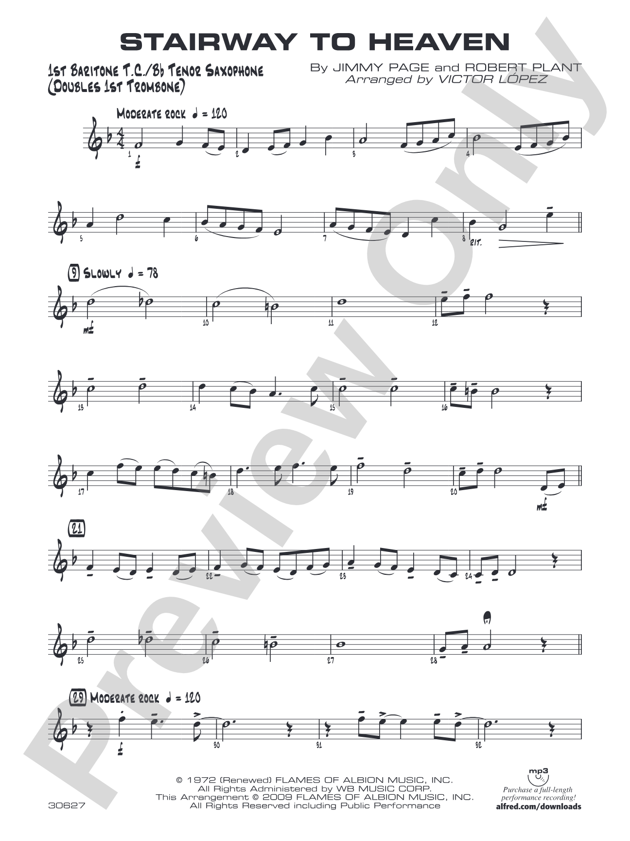 Stairway to Heaven: Baritone T.C.